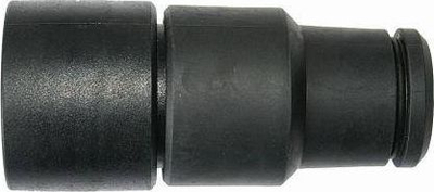 Адаптер од гума Starmix, двофазен, вртлив, систем 35 mm, црн