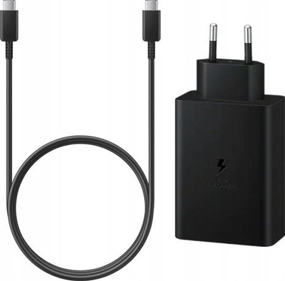 Karikues muri Samsung EP-T6530 Power Adapter Trio, 65W, 2xUSB-C 1xUSB-A, i zi