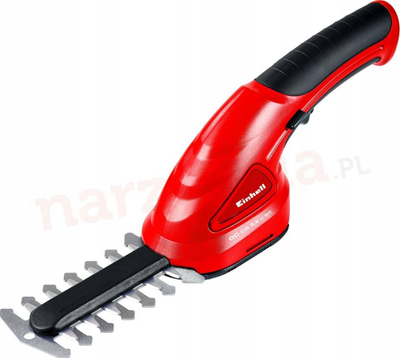 Gërshërë barit e shkurresh pa kabllo Einhell GC-CG 3.6/70 Li WT, 3.6V, me bateri mrena, e kuqe