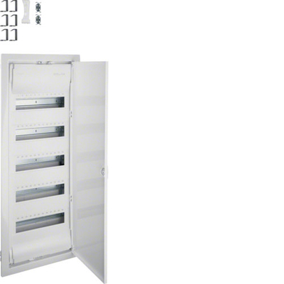 Panel elektrik Hager Volta VU60NC, 5x12 module, IP30, i bardhë