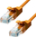 Kabllo rrjeti ProXtend CAT5e, U/UTP, 0.5m, portokalli