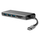 Docking station USB C Lindy DST Mini Plus, HDMI 4K dhe VGA, Power Delivery 100W, gri