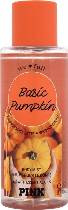Sprej trupi Victoria's Secret Pink Basic Pumpkin, 250ml