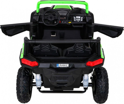 Makinë lodër me rrymë Buggy ATV Strong Green, 24V, me 2 ulëse, jeshile