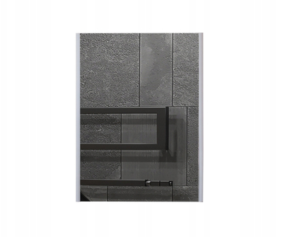Pasqyrë banjoje drejtkëndëshe, LED anësor, 60x80 cm, IP44