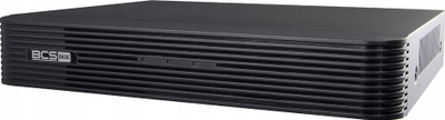 IP регистратор BCS, 16 канали, до 8MP, црн