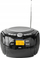 Radio CD portative Nedis Boombox, 9W, Bluetooth USB FM, e zezë