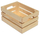 Kuti druri Garden Center Wooden Box, 32x22x15.5 cm, natyrale