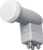 Konvertues satelitor Ultra Quad LNB, 4 dalje, 4K UHD, gri