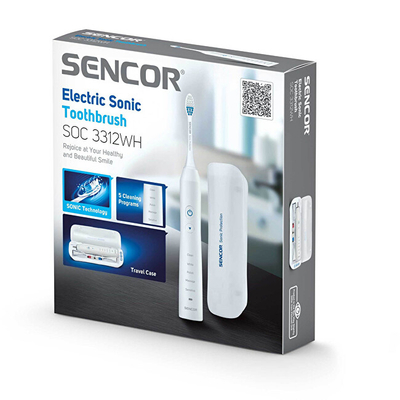 Furçë sonike për dhëmbë Sencor SOC 3312WH
