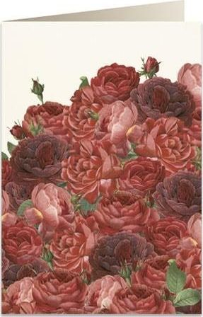 Kartolinë Tassotti B6 Red Roses, me zarf, me trëndafila të kuq