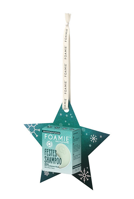 Shampo solide për flokë Foamie Star Aloe Vera, 20 g