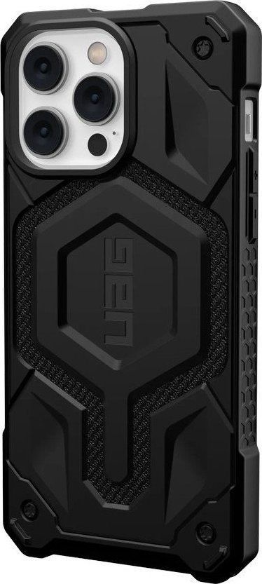 Këllëf telefoni UAG Monarch Pro Kevlar për iPhone 14 Pro Max 6.7", me MagSafe, i zi