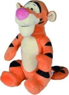 Lodër pelushi Disney Winnie the Pooh Tigger, 25 cm, shumë e butë, portokalli