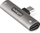 Përshtatës audio StarTech USB C, karikim USB C, argjendtë