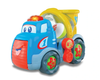 Lodër kamion ndërtimi Hap-P-Kid Little Learner Happy Kid Ball Tumblin Mixer, me toptha shumëngjyrësh, me drita dhe tinguj