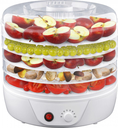 Tharëse kërpudhash dhe frutash Concept LXSR001, 250 W, e bardhë