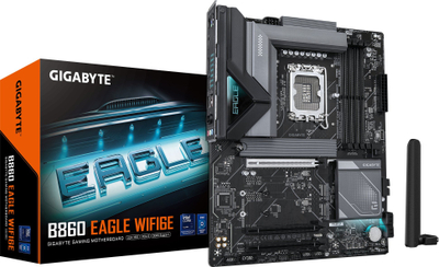 Motherboard GIGABYTE B860 EAGLE WIFI6E, DDR5, PCIe 5.0 M.2, WiFi 6E
