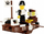 Lodër me blloqe piratësh, anije e vogël, mbi 6 vjeç, shumëngjyrëshe