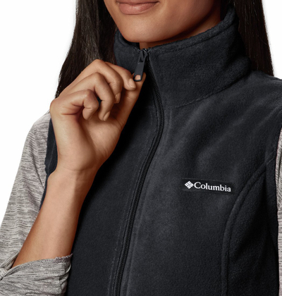Jelek fleece për goca Columbia Benton Springs, poliester, madhësia L, i zi