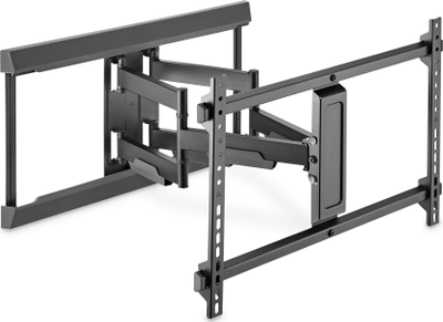 Mbajtëse muri për TV Digitus, 37-80", 60 kg, VESA 600x400, e zezë