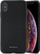 Kapak silikoni Mercury Goospery për iPhone 11 Pro, mikrofiber mrena, i zi