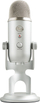 Mикрофон Blue Yeti USB, кондензатор, со постолје за маса, сребрен
