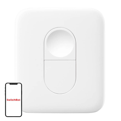 Telekomandë SwitchBot Remote, Bluetooth, 2 butona programues, e bardhë