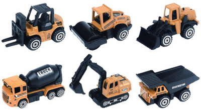 Lodër maketë die cast EQUIPMENT, shkallë 1/64, modele të ndryshme, shumëngjyrëshe