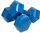 Pesha dore Eb Fit Bitumen Dumbbells 1027043, set 2 x 4 kg, të zeza