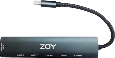 Docking station ZOY ZH61, HDMI, USB-C, i zi