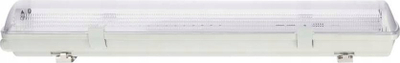 Trup ndriçimi LED Zamel Suna 2x120, 120cm, IP65, gri