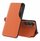 Këllëf telefoni Hurtel Eco Leather View për Samsung Galaxy A36, me kapak, me stand, portokalli
