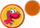 Disk fluturues LEAN Toys 20373, 20 cm, portokalli