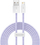Kabllo USB Baseus BSU3001PRP, USB A në Lightning, 2 m, lejla