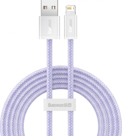 Kabllo USB Baseus BSU3001PRP, USB A në Lightning, 2 m, lejla