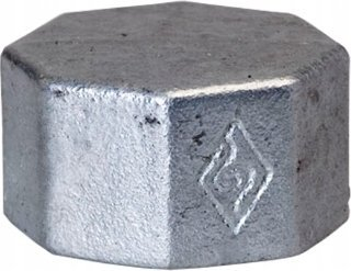 Kapak tubi DURO, 1/2", i galvanizuar, metalik