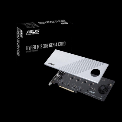 Kartë Asus Hyper M.2x16 Gen 4 (PCIe 4.0/3.0)