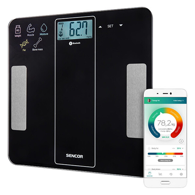 Peshore fitnesi Sencor SBS 8000BK