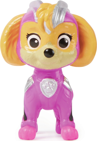 Lodër Paw Patrol Movie Pups Squad Racer, figurine 5 cm, me ngjitëse, shumëngjyrëshe