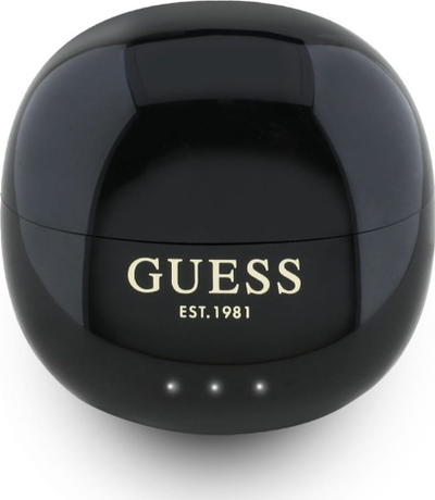 Kufje wireless Guess Glossy Effect Egg Shape, Bluetooth 5.4, IPX4, të zeza