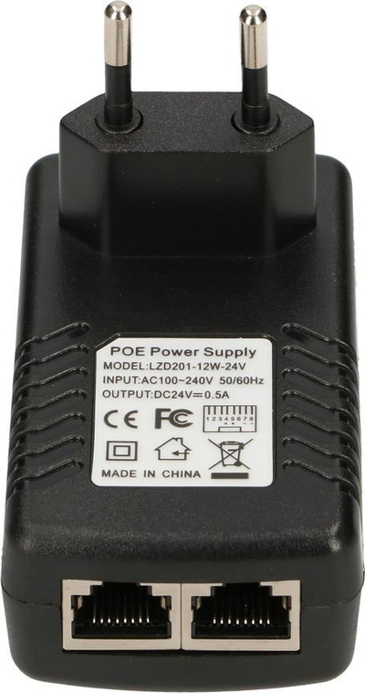 Injektor PoE Extralink POE-24-12W, 24V 0.5A, 12W, i zi