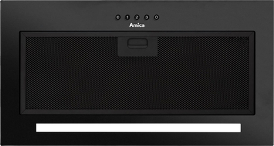 Aспиратор за кујна Amica OMC6271B, вграден SlimSize, ЛЕД, црн