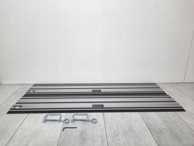 Shina udhëzuese Einhell Guide Rails, set 2x1m, alumini, gri