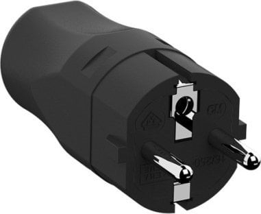 Lidhje rryme Bachmann CEE 7/7 16A, 250V, e zezë