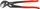 Pincë vetështrënguese AWTools AW31368, 400mm, çelik CrV, e zezë