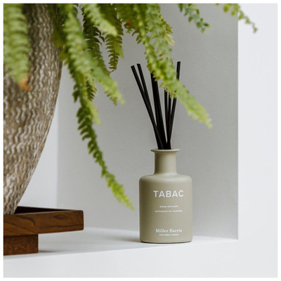 Дифузер на ароми Miller Harris Tabac, 150ml, арома на дрво и тутун