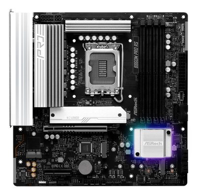 Pllakë amë Asrock B860M Pro RS, Intel B860, Micro ATX