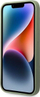Kapak telefoni Guess GUHMP14XSBPLA për iPhone 14 Pro Max, MagSafe, silikon i fortë, jeshile khaki