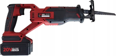 Sharrë reciproke Rooks AQ-one, 20V, 1x4.0Ah, e kuqe me të zezë